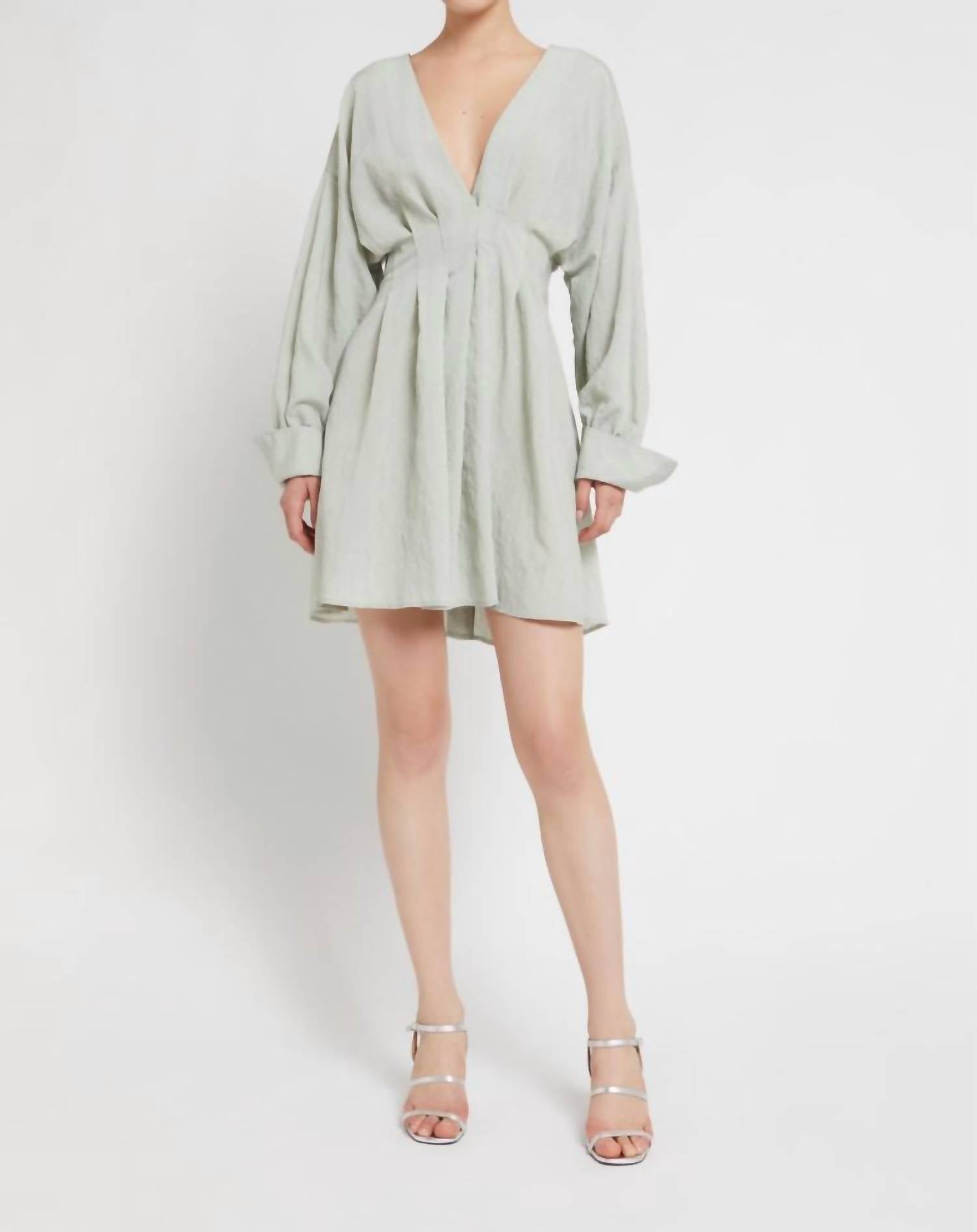 Ottod'Ame - Viscose Short Dress With Buttons