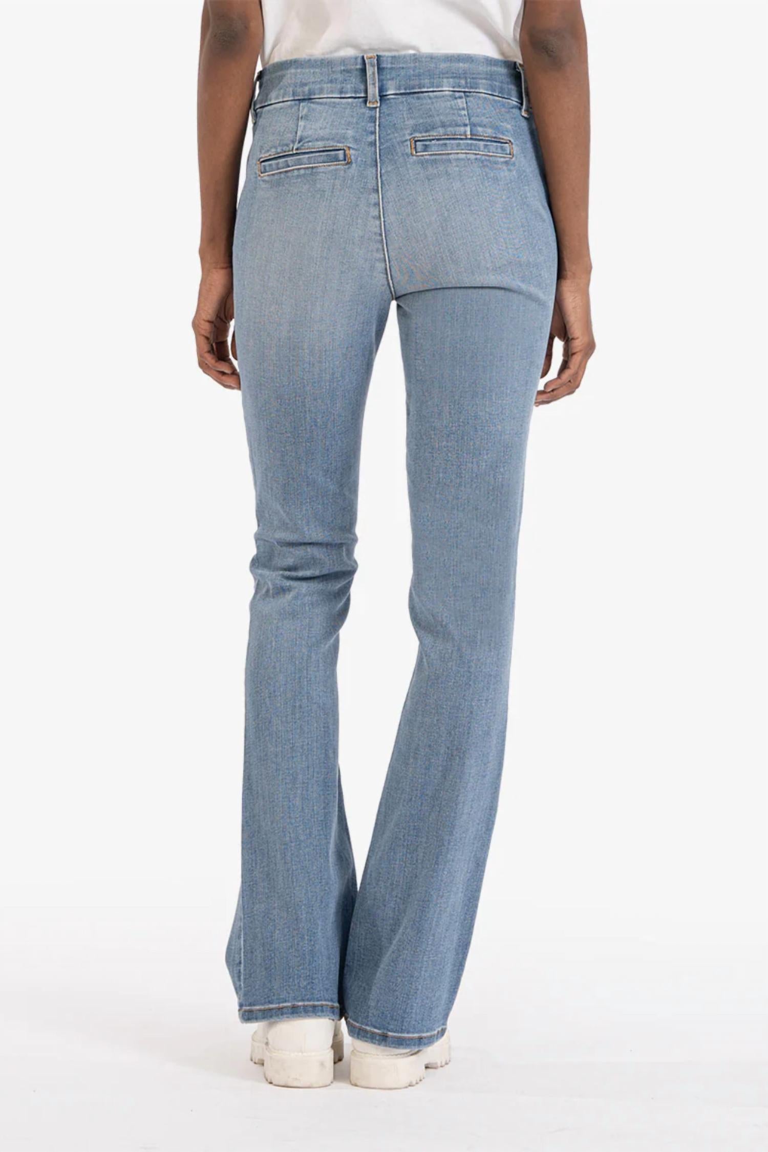 Kut From The Kloth - Women's Natalie Mid Rise Bootcut Trouser