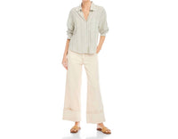 Fifteen Twenty - Leighton Ruched Sleeve Shirt