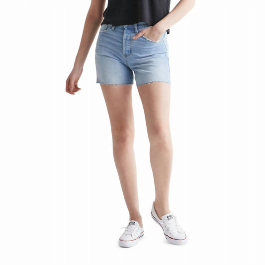 Duer - Mid-weight Denim High Rise Shorts