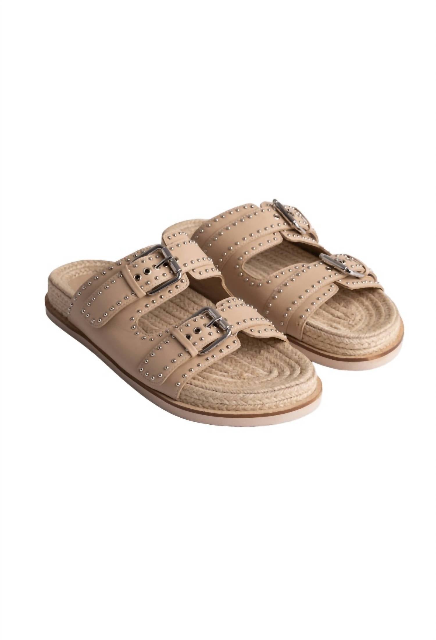 Johnny Was - Women's Studded Everyday Buckle Slide Sandal