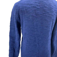 Brooksfield - Men’s Slub Wool Crew Neck Knit Sweater