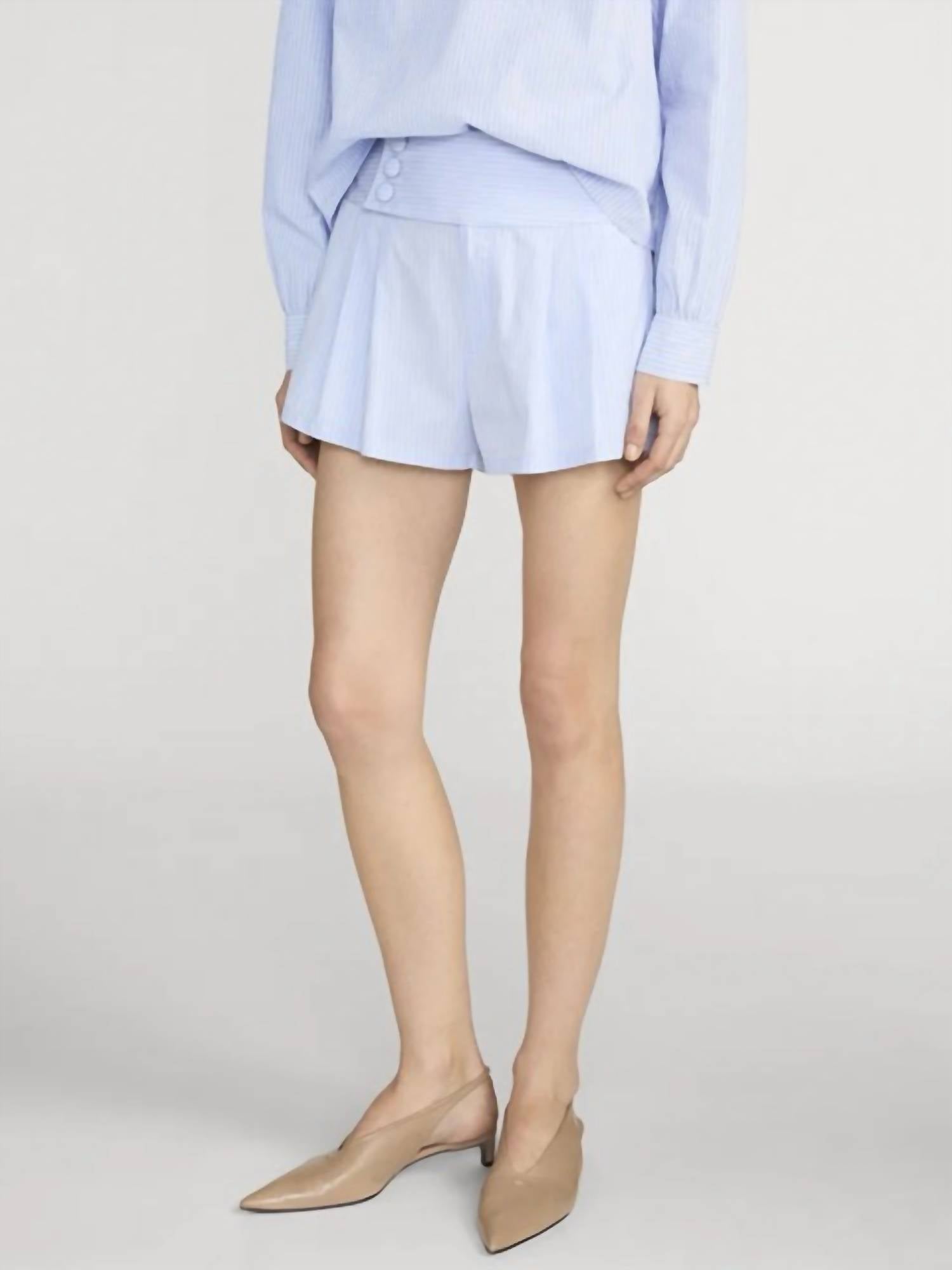 Frame - Striped Harbor Shorts
