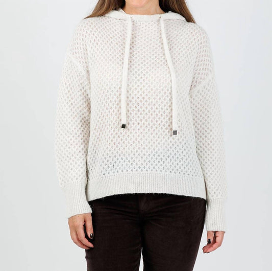 Elliott Lauren - Honeycomb Cable Stitch Hoodie