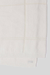 Barefoot Dreams - Cotton Tonal Plaid Throw Blanket