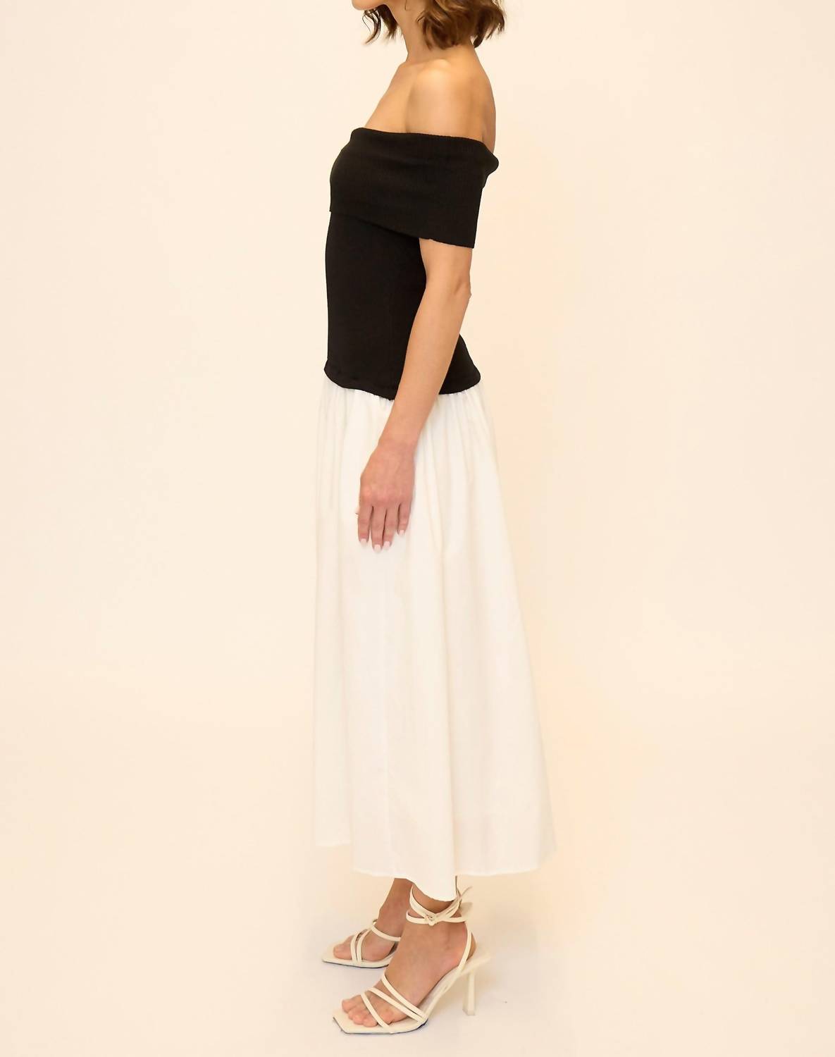 Central Park West - Darcy Mixed Media Dress