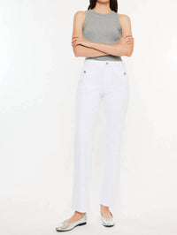 Kancan - High Rise Straight Jeans