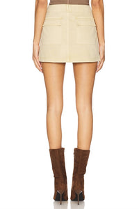 PISTOLA Kayla Mini Skirt in canoe - women's skirt - view 4