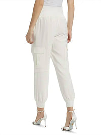 cinq a sept Crepe Giles Pants in ivory - women's pants - view 4