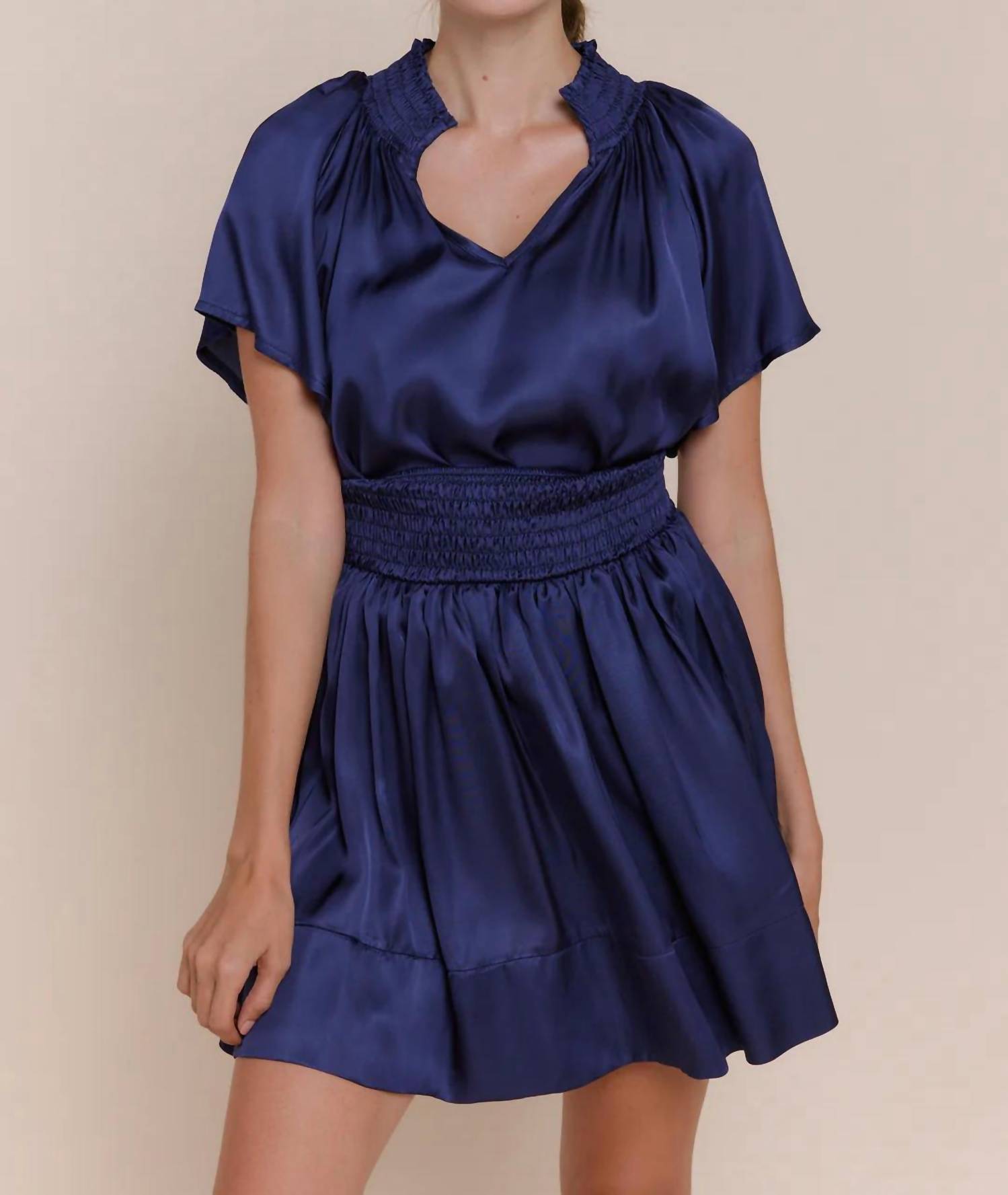 Sofia - Elsie Satin Skirt