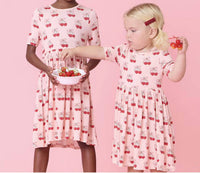 Pink Chicken - Girl's Bamboo Steph Dress