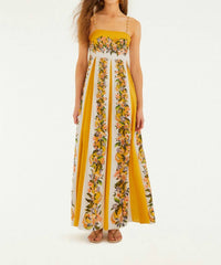 Farm Rio - Hilo Stripes Maxi Dress