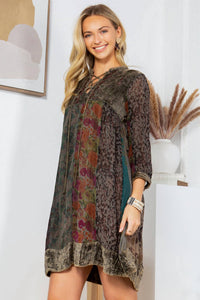 Young Threads - Stone-Washed Babydoll Dress