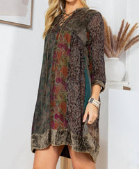 Young Threads - Stone-Washed Babydoll Dress