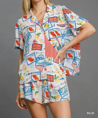 Umgee - Aloha Pull-on Shorts
