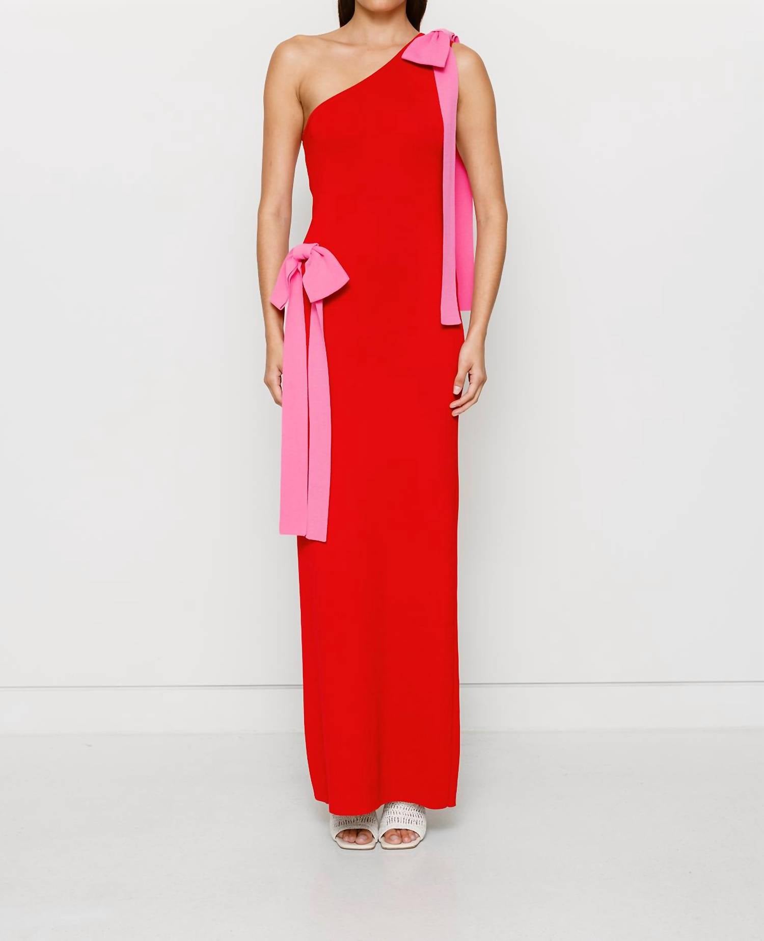 The Wolf Gang Tacha Dress in red - women's dress