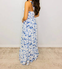 Fate - Scenic Halter Maxi Dress