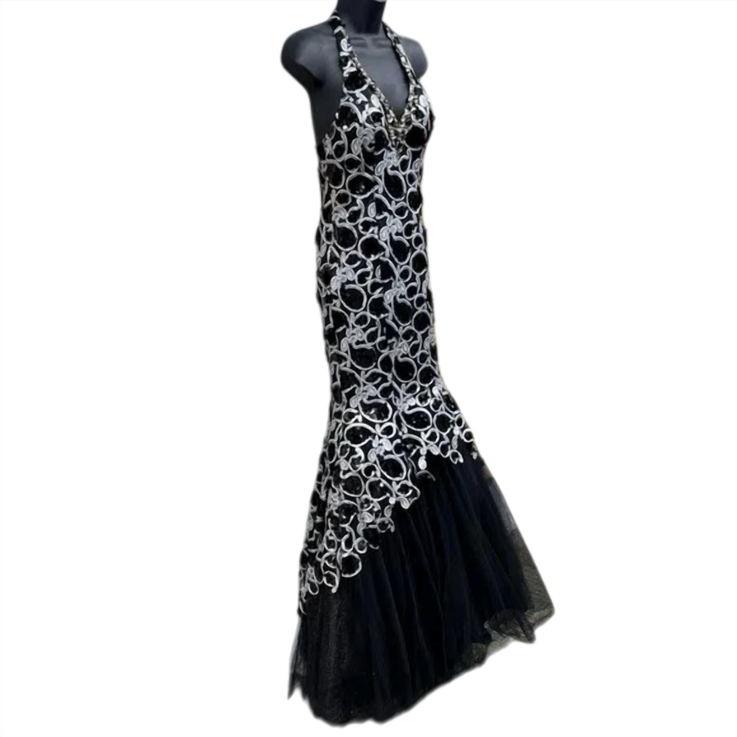 Blush Prom - Sequin Mermaid Gown
