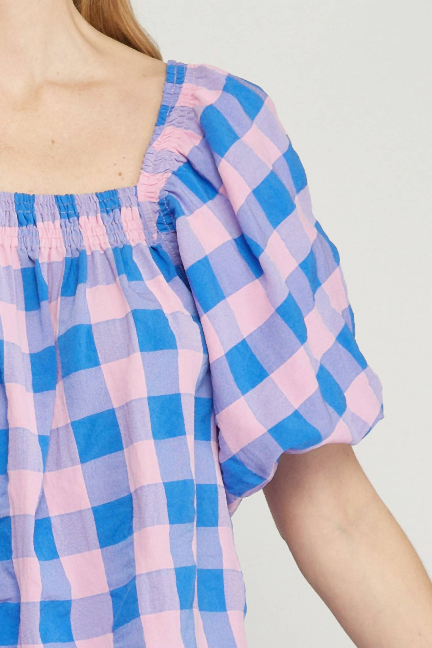 Entro - Clear Vision Gingham Top