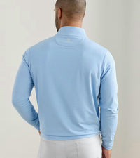 Peter Millar - Perth Sugar Stripe Performance Quarter-zip Sweater