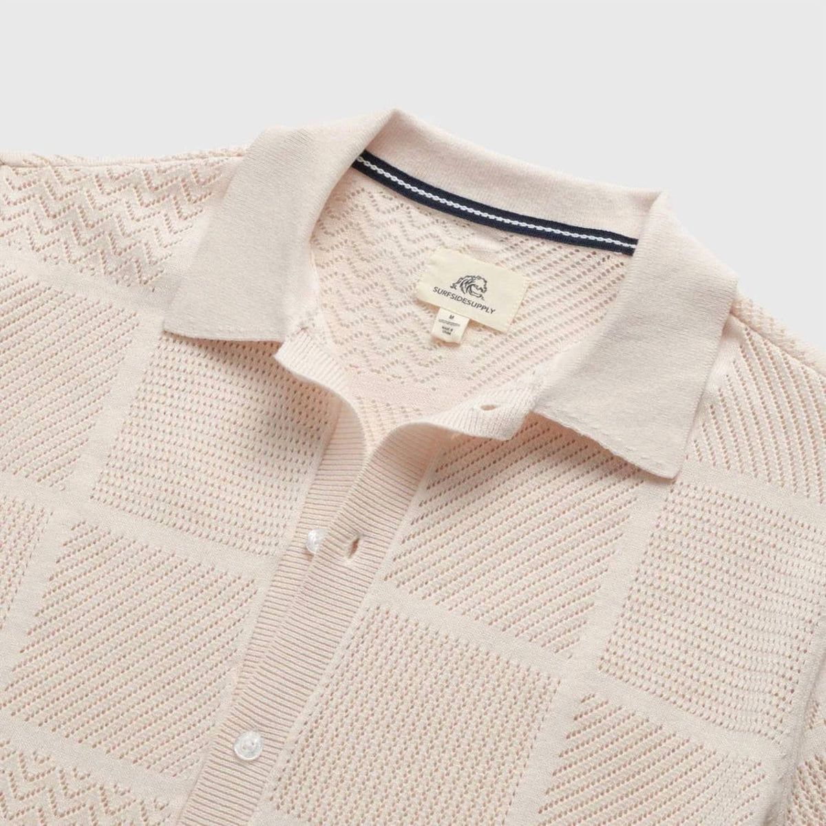 Surfside Supply - Men's Brent Knit Short Sleeve Sweater Shirt