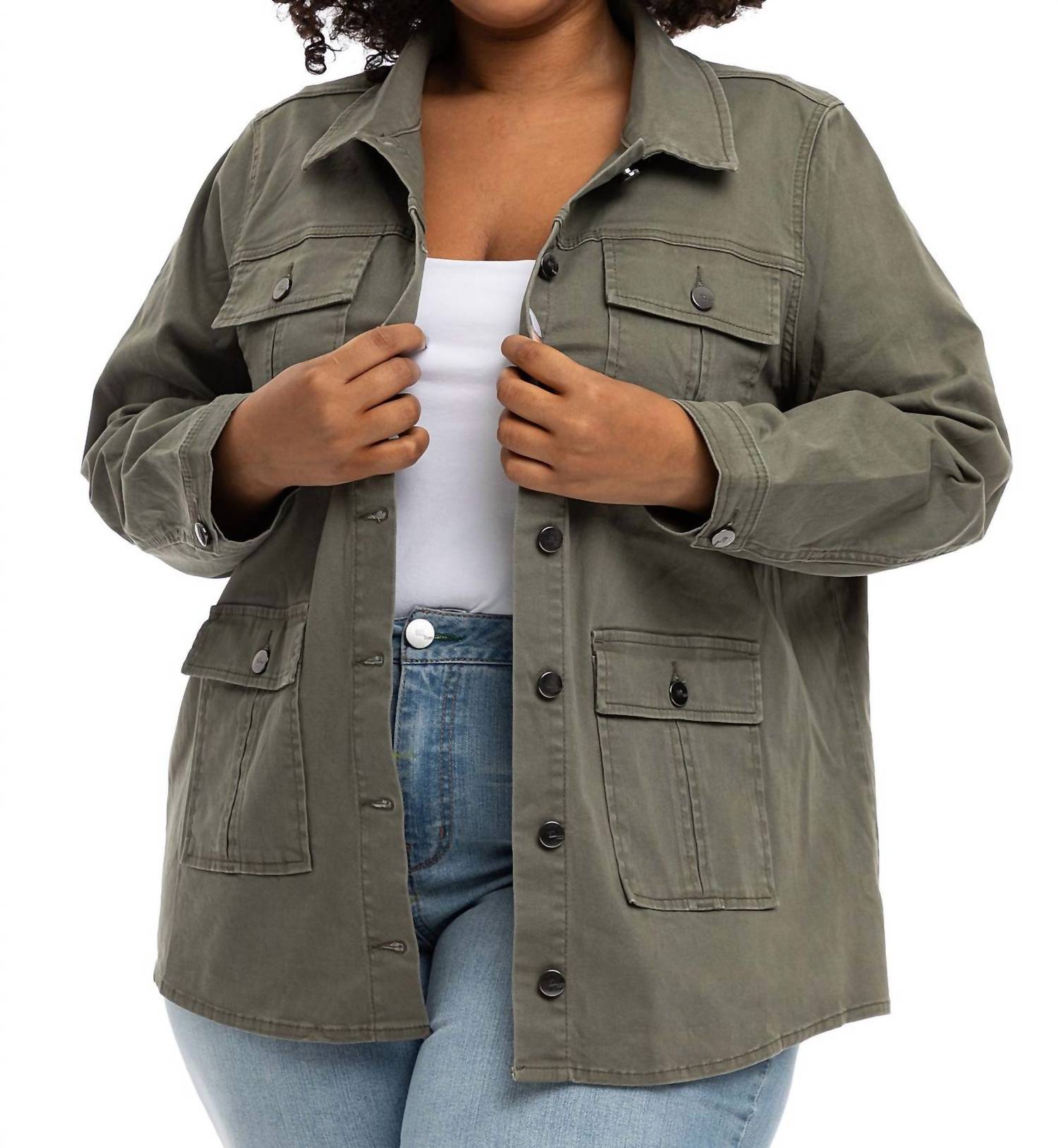 1822 Denim - Missy Utilty Jacket