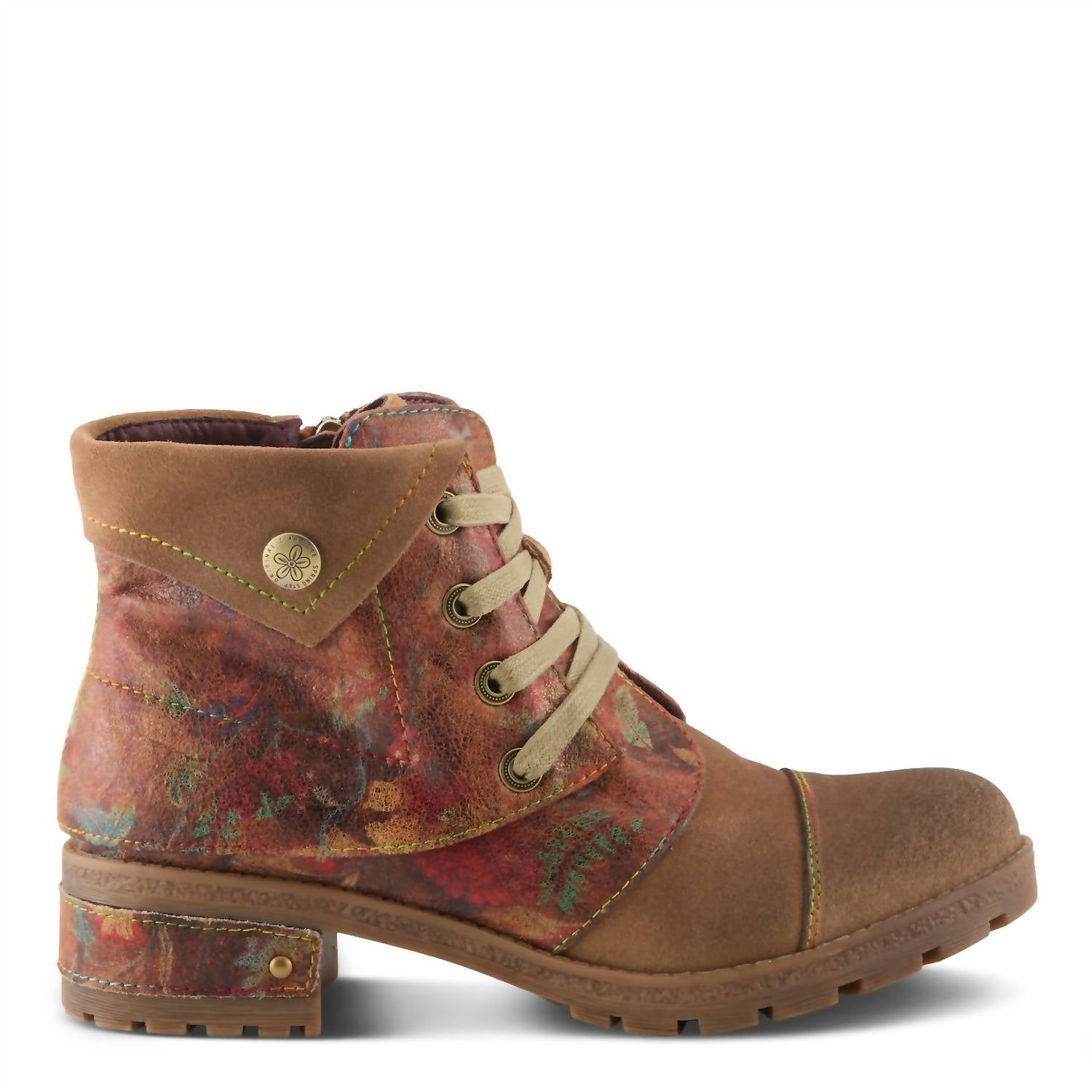 Spring Step Shoes - Women's L'artiste Serna Zipper Suede Boot
