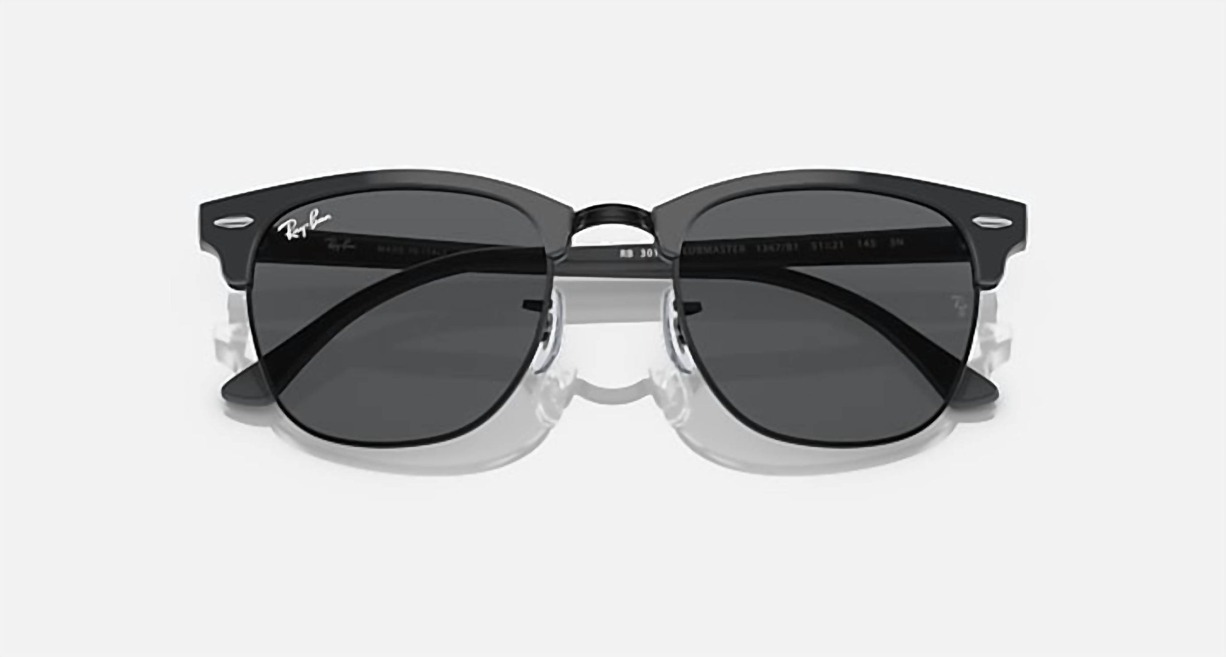 Ray Ban - Clubmaster Classic Medium Non Polarized Sunglasses Rb3016 - 1367b1