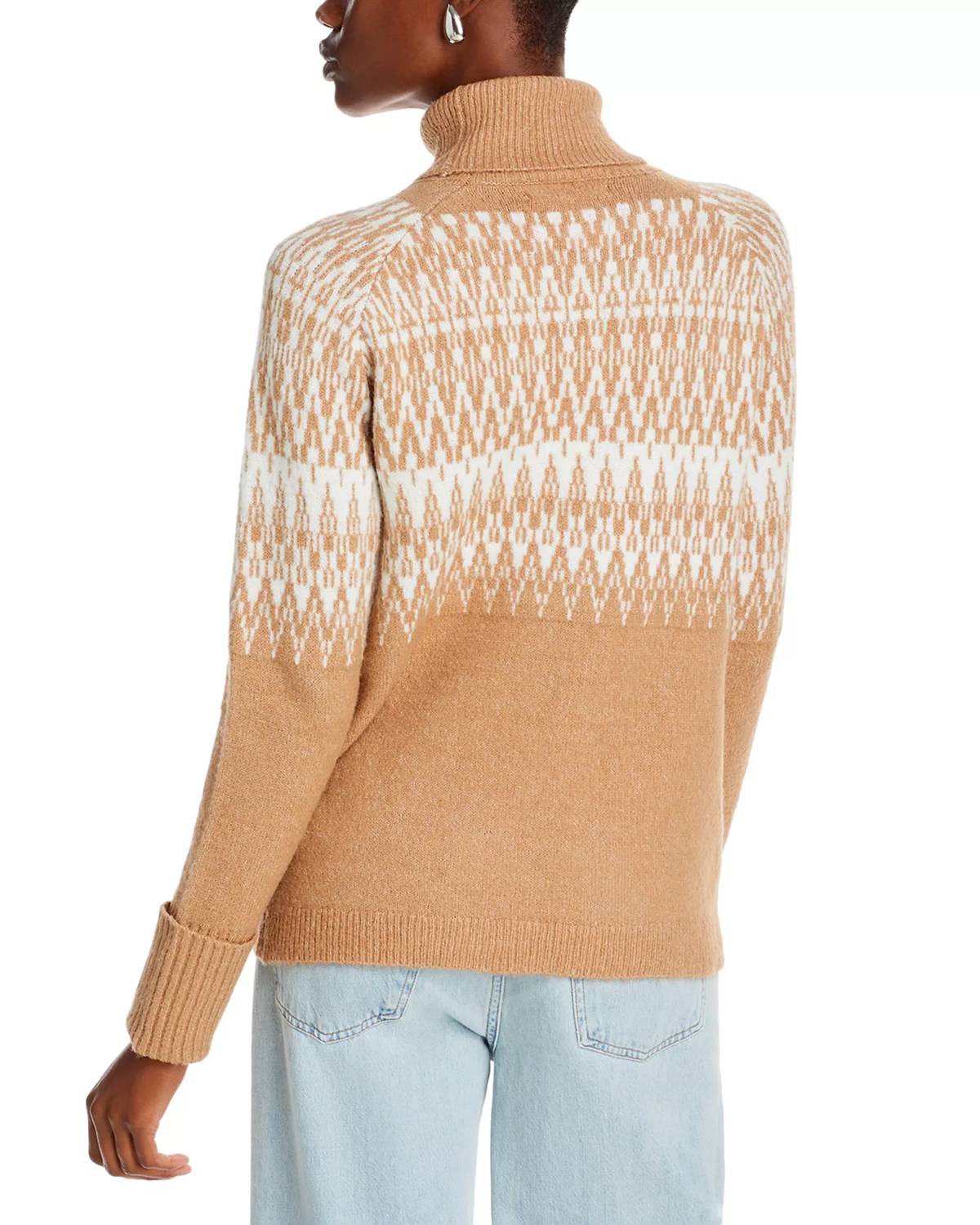 Single Thread - Metallic Turtleneck Sweater