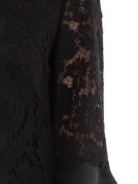 Valentino - Lace Round Neck Dress