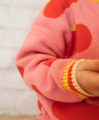 Pigeon Said Please - Girl's Patterned Cotton Pullover