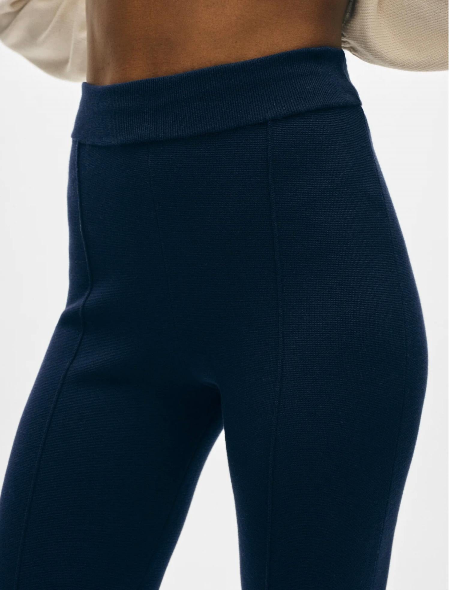 White + Warren - Superfine Organic Cotton Kick Flare Pants
