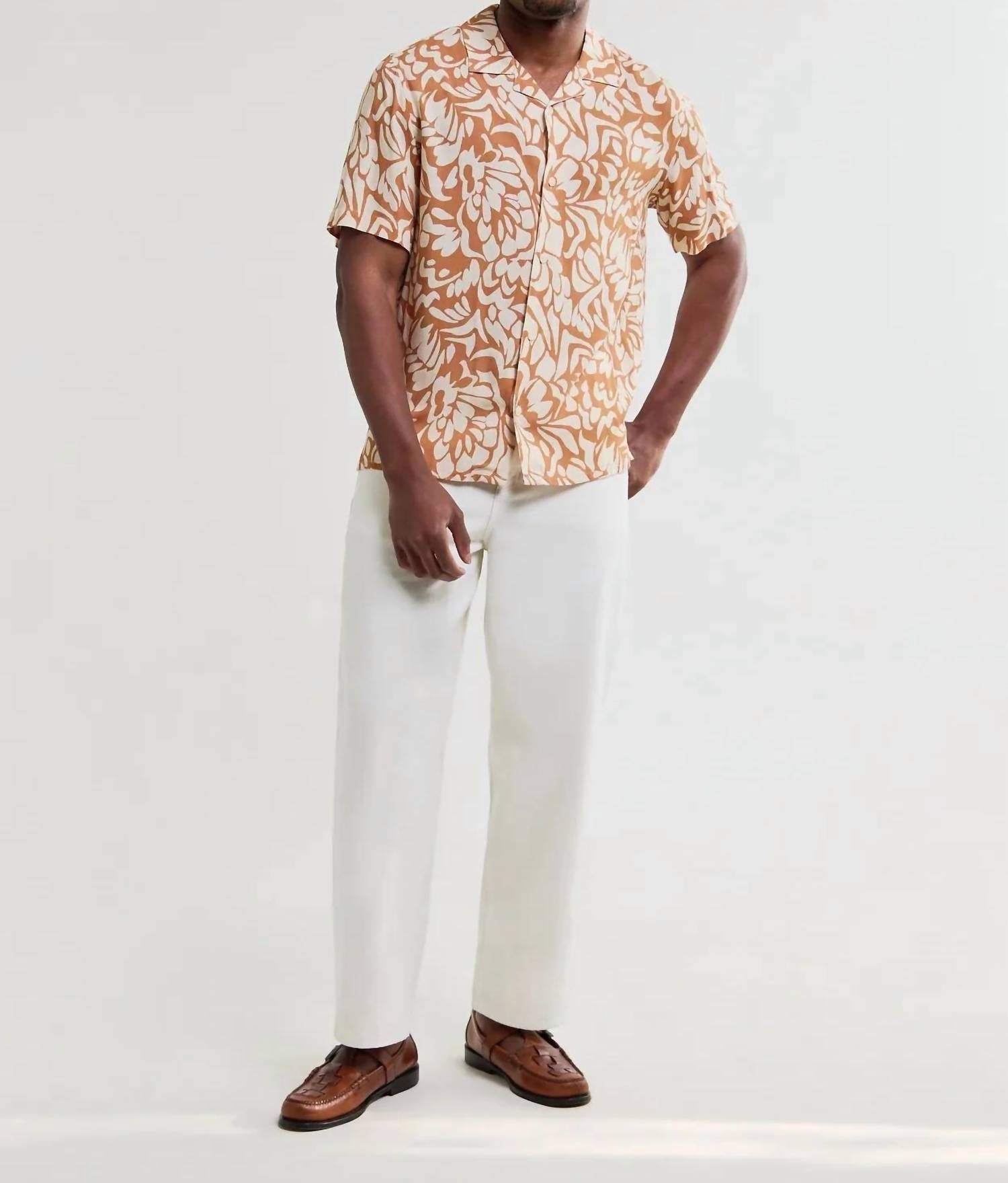 Wax London - Didcot Short Sleeve Shirt