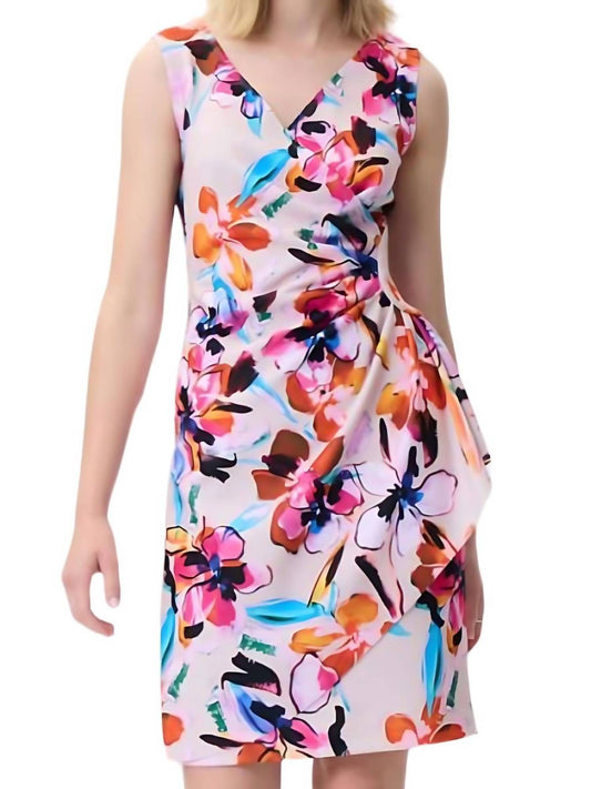 Joseph Ribkoff - Flower Print Wrap Dress