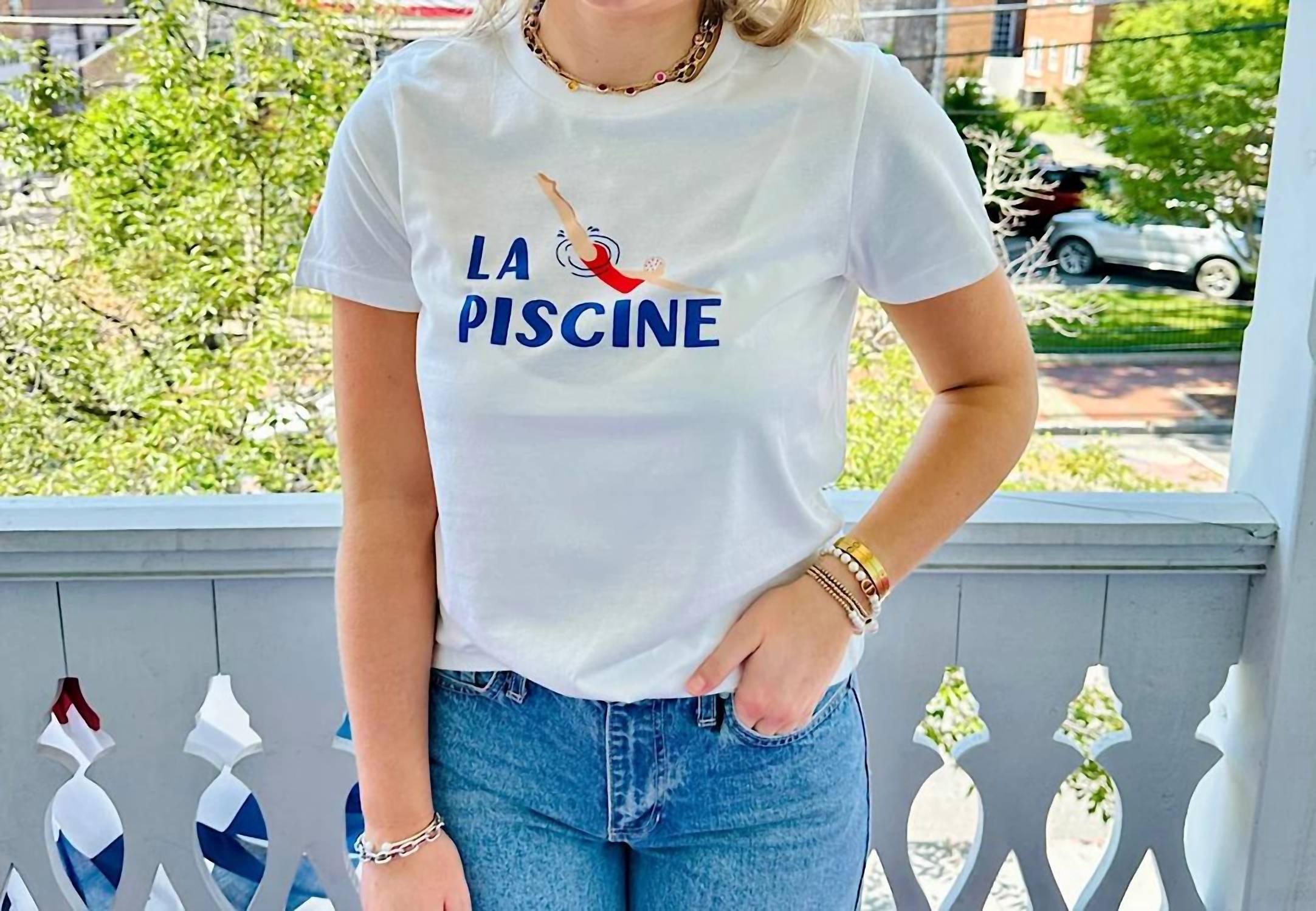 Ink+Alloy - La Piscine Kiki Tee