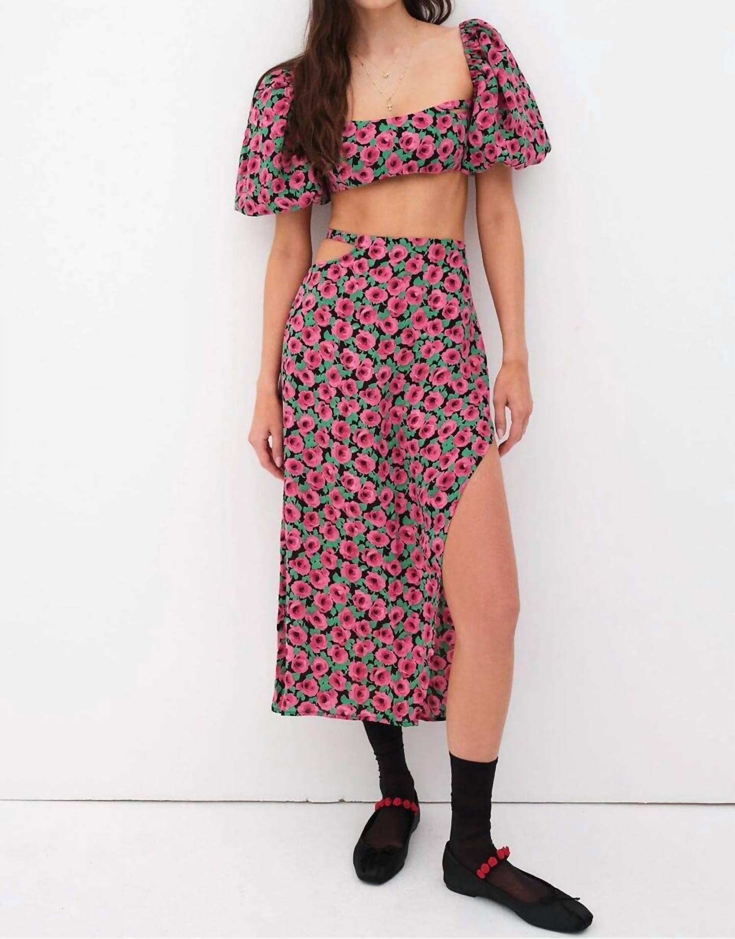 For Love & Lemons - Dolcetto Crop Top