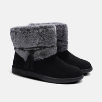 Lamo - Women's Dharma Suede And Fur Collared Boot