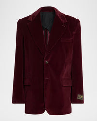 Willy Chavarria - Men's Chuco Corduroy Blazer