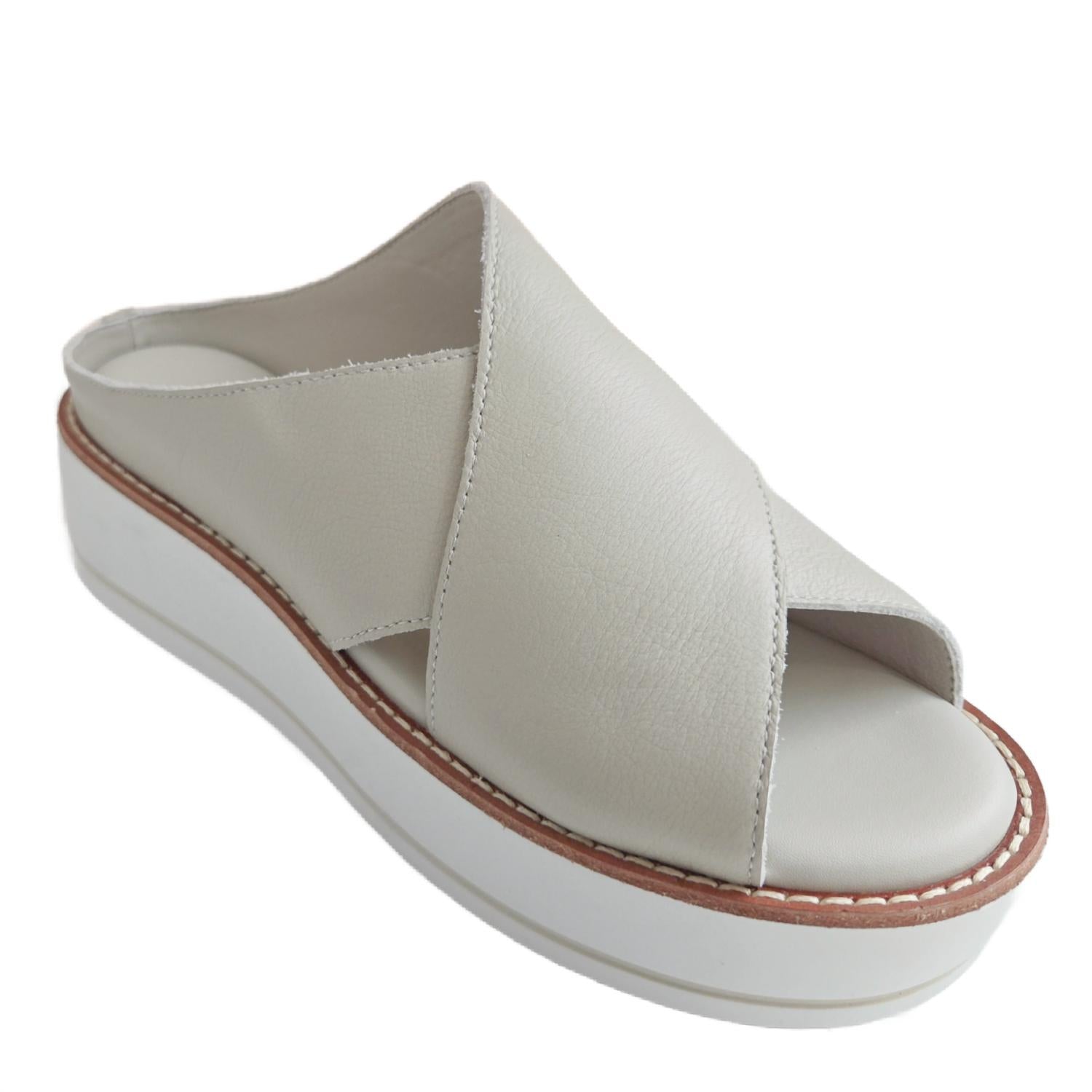Silent D - Women's Orelia Criss Cross Platform Sandal