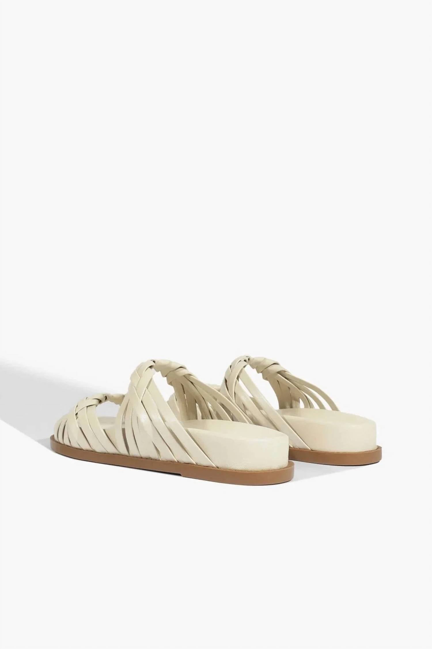Schutz - Women's Tara Sporty Leather Sandal