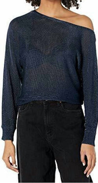 Guess - Catrina Off The Shoulder Lurex Cord Sweater