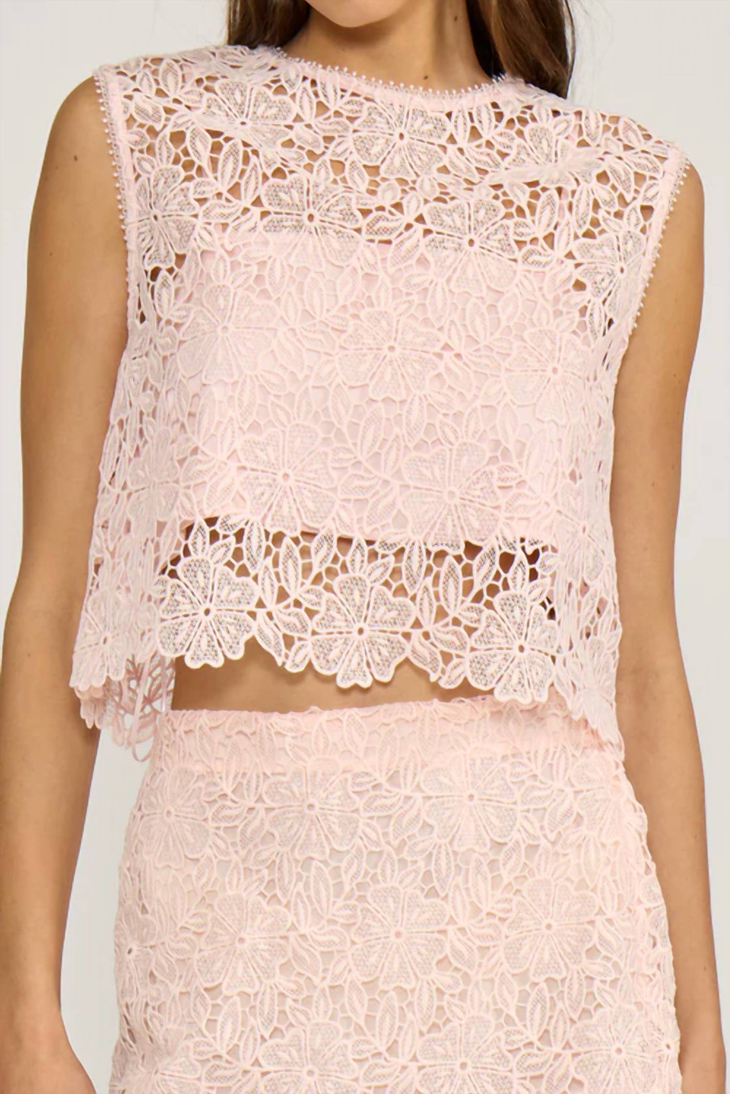 Lucy Paris - Zoey Lace Top