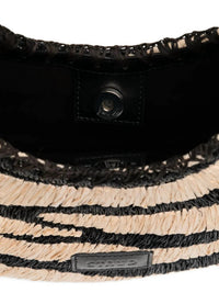 Staud - Women's Moon Raffia Tote Bag