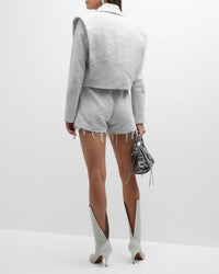 Iro Paris - Oceana Cropped Open Front Jacket