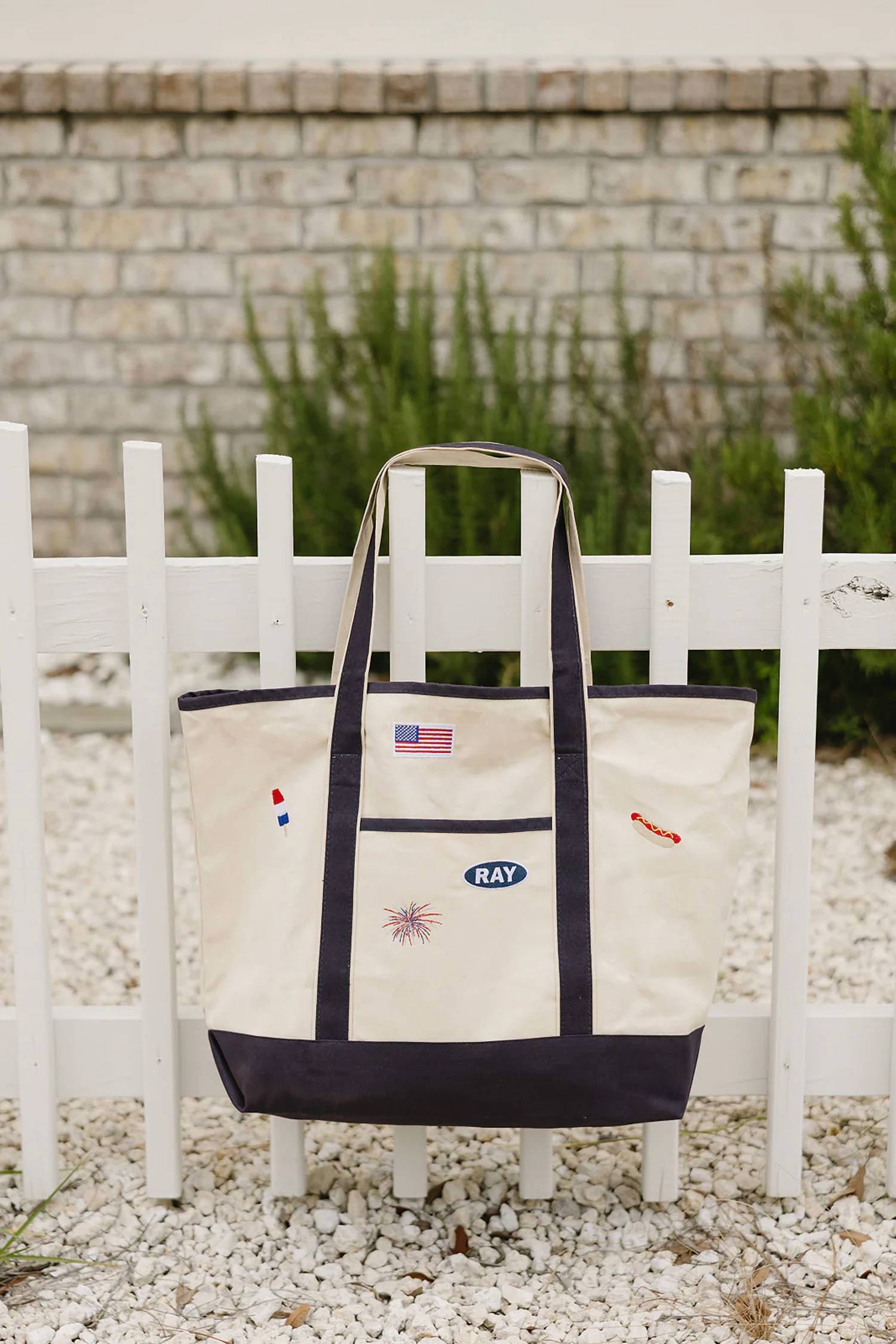 Ray The Brand - Usa Ray Canvas Tote Bag