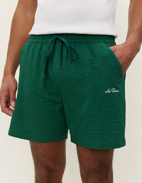 Les Deux - Stan Seersucker Swim Shorts