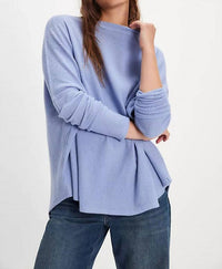 Free People - Latte Blues Solid Thermal Top