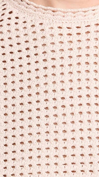 Vince - Mesh Stitch Crew Top