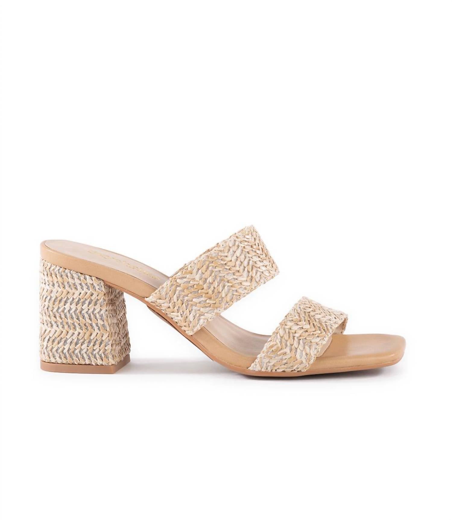 Seychelles Women's Newport Raffia Strap Heel Sandals in natural - women's sandal