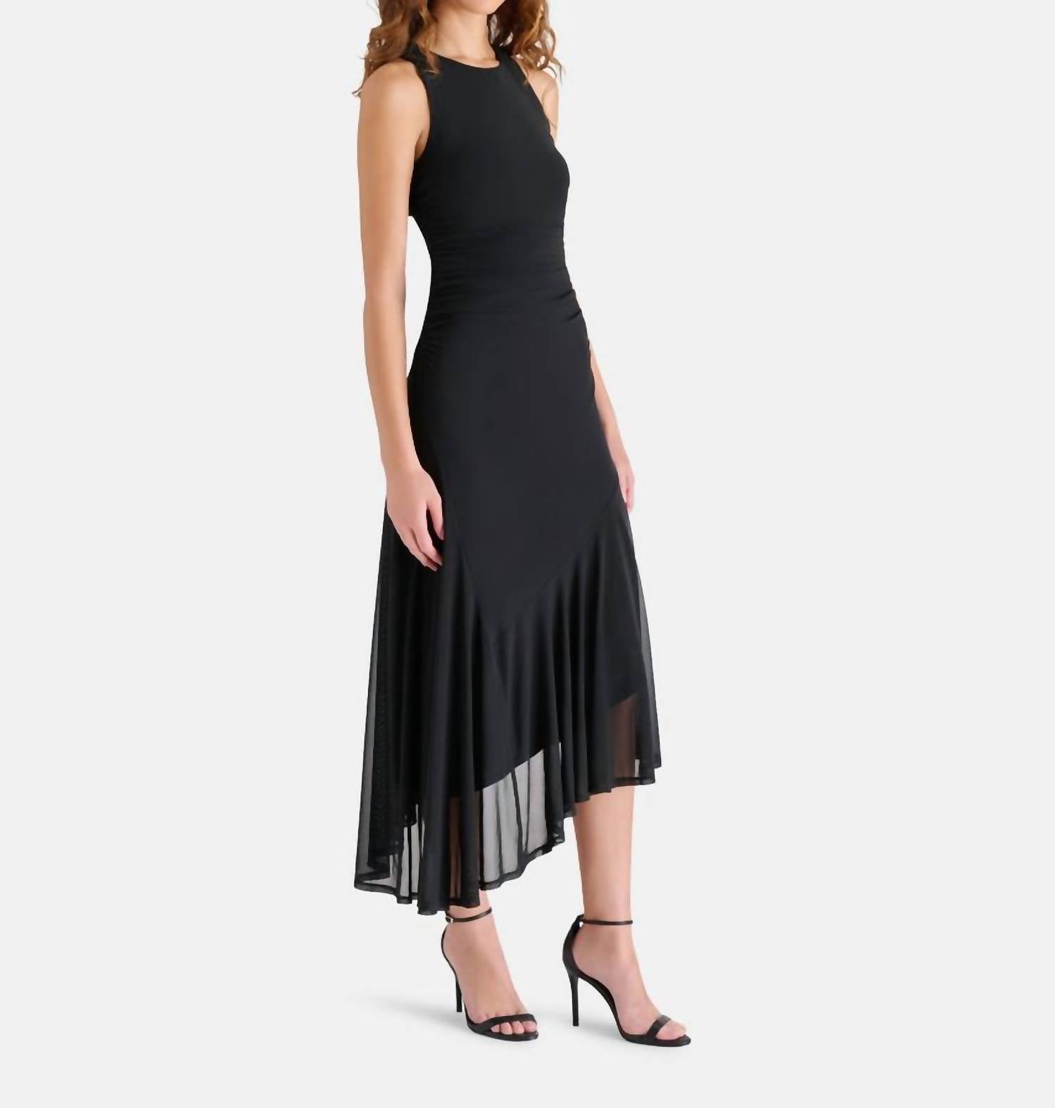 STEVE MADDEN Laney Dress in black - women's dress - detail view
